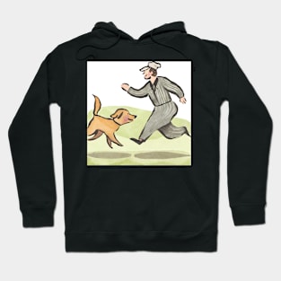 Man with cutie dog Hoodie